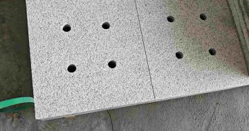 辽宁芝麻白水沟盖板 排水渠