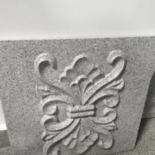 辽宁芝麻白雕刻版