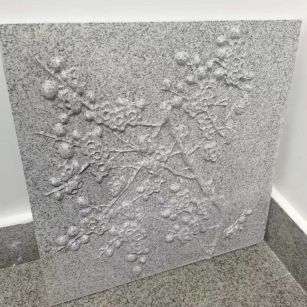 辽宁芝麻白雕刻版，异形定制