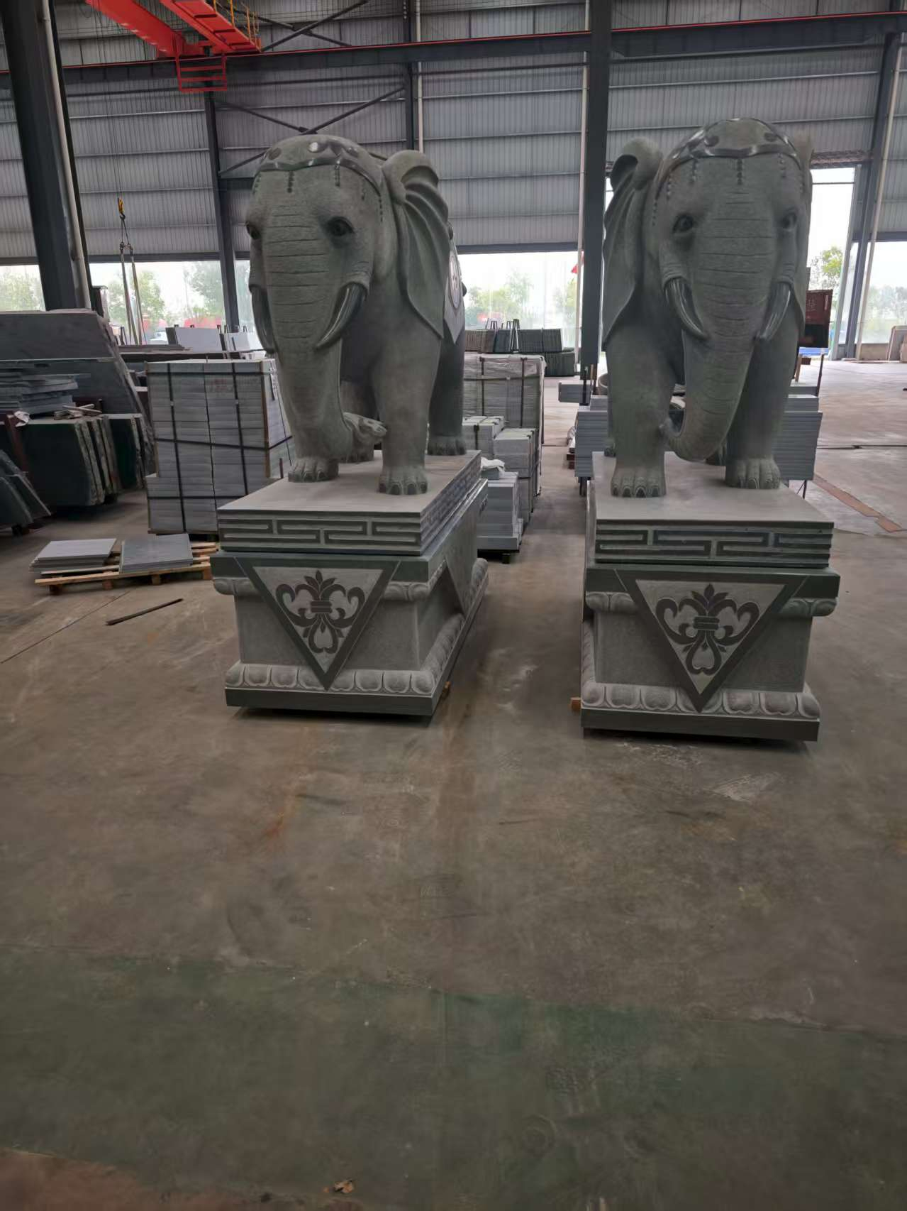 辽宁芝麻灰花岗岩对象 芝麻白芝麻灰大象